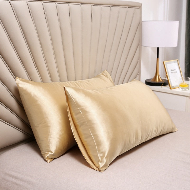 Comfortable Silky Satin Pillowcase - Experience Luxurious Sleep!